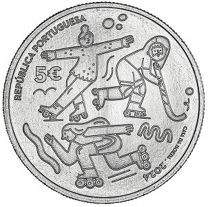 Portugália 5 € 100 Years Skating Federation 2024