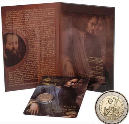 San Marino 2 € 2011 – Vasari