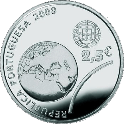 Portugália 2,50 € J.O. Peking 2008