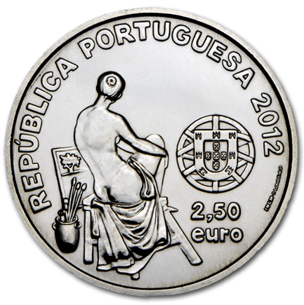 Portugália 2,50 € José Malhoa festő 2012