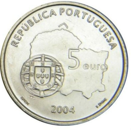 Portugália 5 € Évora történelmi központja 2004