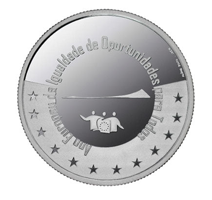 Portugália 5 € Esélyegyenlőség Proof 2007