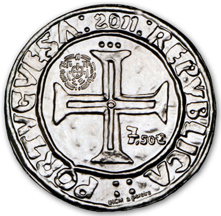 Portugália 7,50 € D. Manuel I portugálja 2011