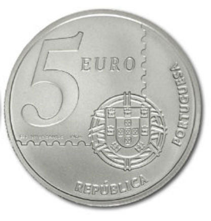 Portugália 5 € 150 éves az 1. bélyeg 2003