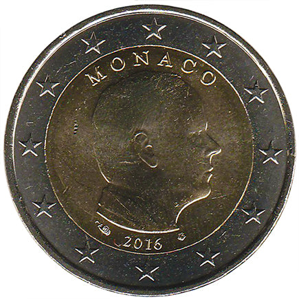 Monaco 2 € 2016 Aktuális