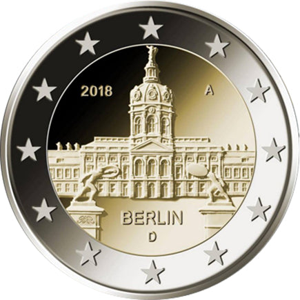 Németország 2 € Berlin 2018