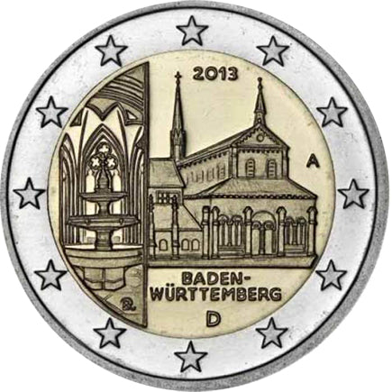 Németország 2 € Maullborn Abbey 2013