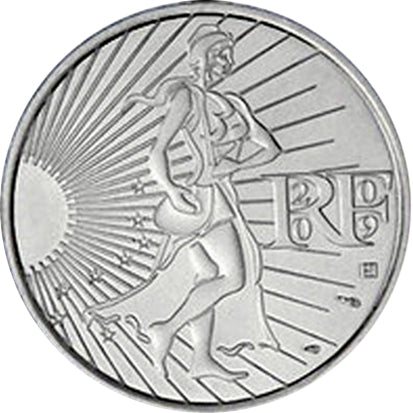Franciaország 10 € vetőgép 2009