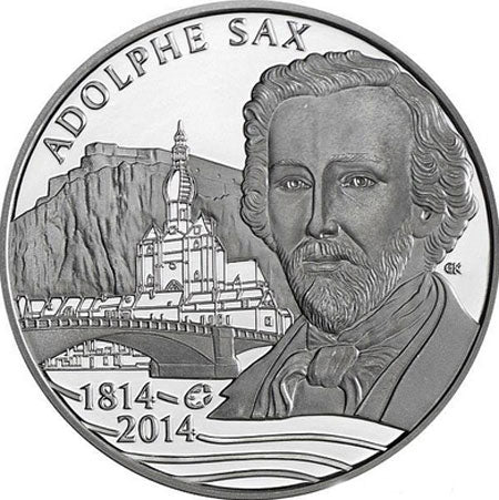 Belgium 10 € Adolphe Sax 2014