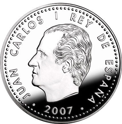 Spanyolország 10 € 50. évfordulója. Római Szerződés 2007