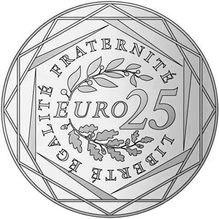 Franciaország 25 € 2009 – A magvető