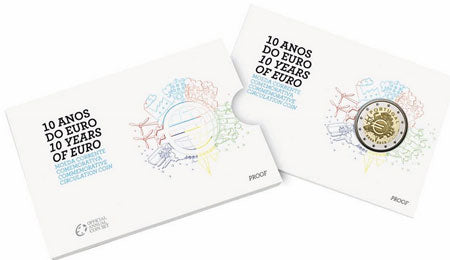 Portugália 2 € 10 év euróbiztosság 2012