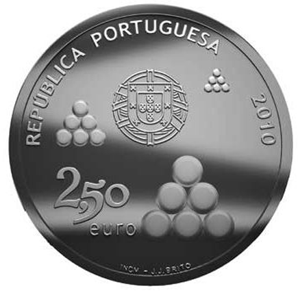 Portugália 2,50 € A Torres vonalak 200 éve 2010