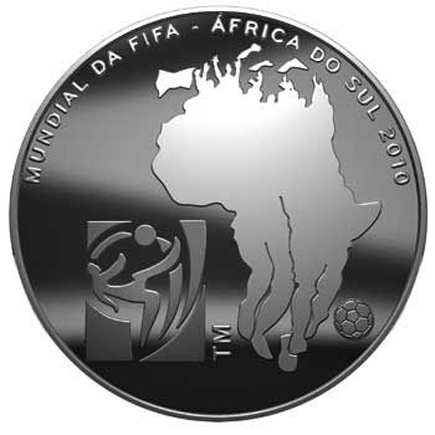 Portugália 2,50 € 2010-es labdarúgó-világbajnokság