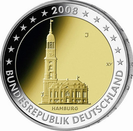 Németország 2 € Szent Mihály-templom 2008