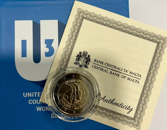 Málta 2 € Az ENSZ Biztonsági Tanácsának határozata a nőkről, a békéről és a biztonságról 2022. évi különleges eset