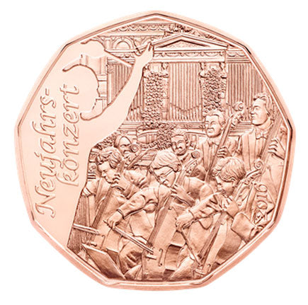 Ausztria 5 € újévi koncert 2016