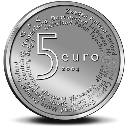 Hollandia 5 € Az EU bővítése 2004