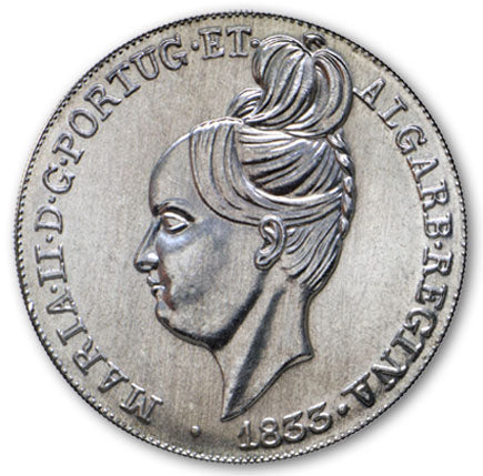 Portugália 5 € D. Maria II lefejezése 2013