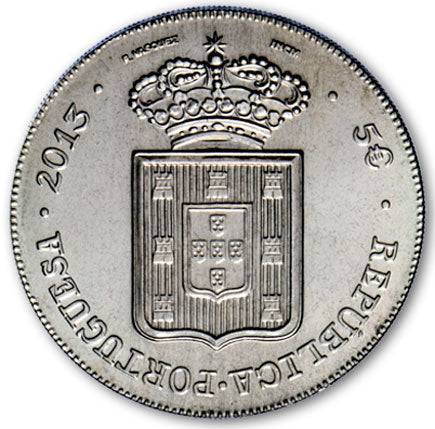 Portugália 5 € D. Maria II lefejezése 2013
