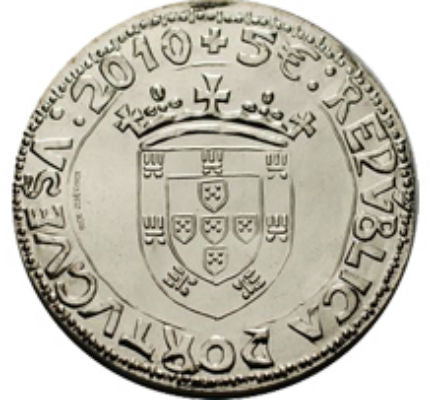 Portugália 5 € O Justo, D. João II 2010