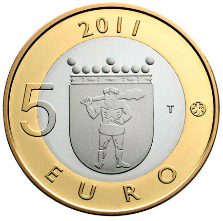Finnország 5 € Lappföld tartomány 2011