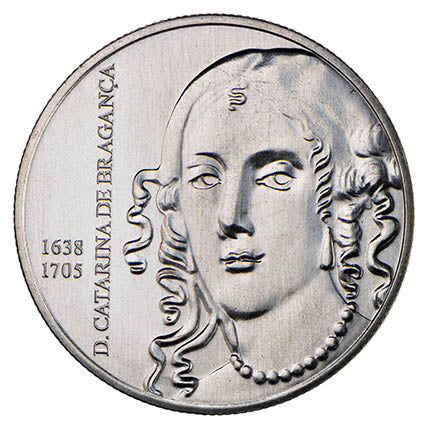 Portugália 5 € Catarina de Bragança 2016