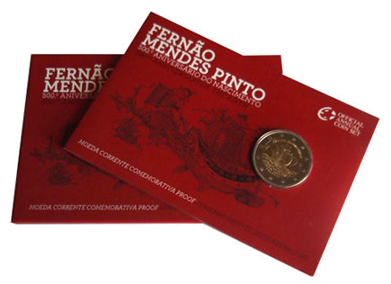 Portugália 2 € Fernão Mendes Pinto Proof 2011