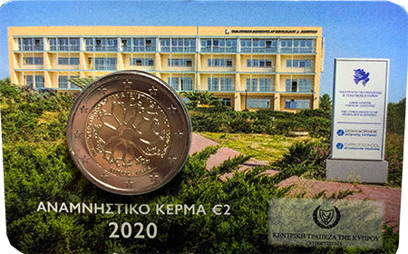 Ciprus 2 € Genetikai Neurológiai Intézet 2020 UNC