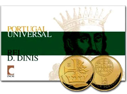 Portugália 1/4 € 2008 – Dom Dinis