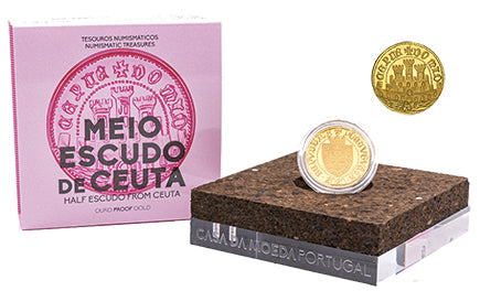 Portugália 1,5 € Half Escudo de Ceuta 2020