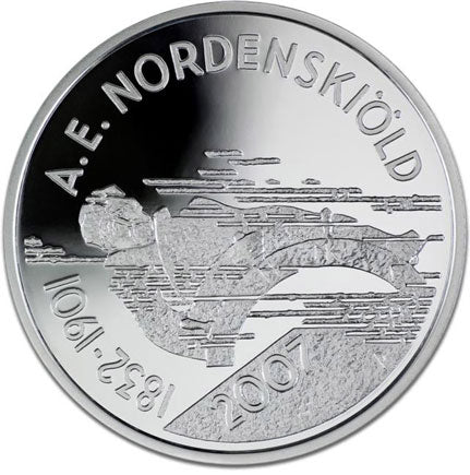 Finnország 10 € A.E. Nordenskiöld 2007