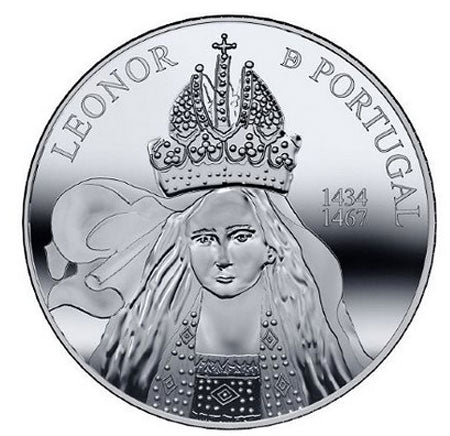 Portugália 5 € Queen D. Leonor 2014