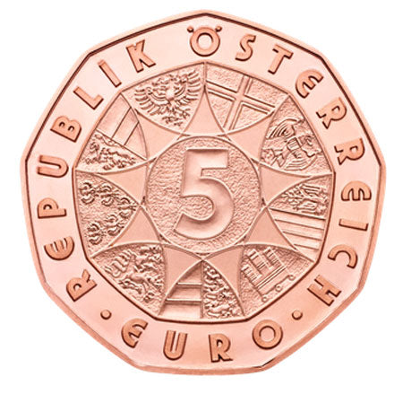 Ausztria 5 eurós Arctic Adventure 2014