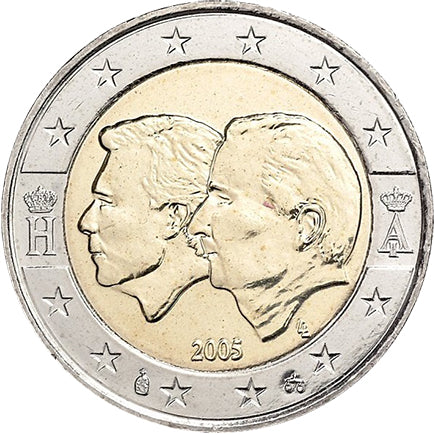 Belgium 2 € Henri és Albert 2005