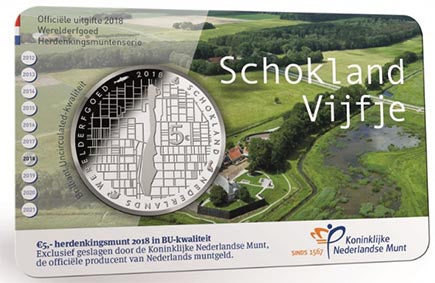 Hollandia 5 € Schokland BNC 2018