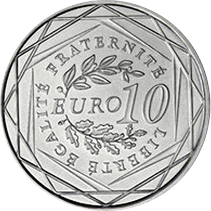 Franciaország 10 € vetőgép 2009