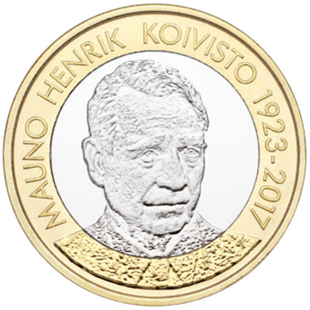 Finnország 5 € Mauno Koivisto 2017
