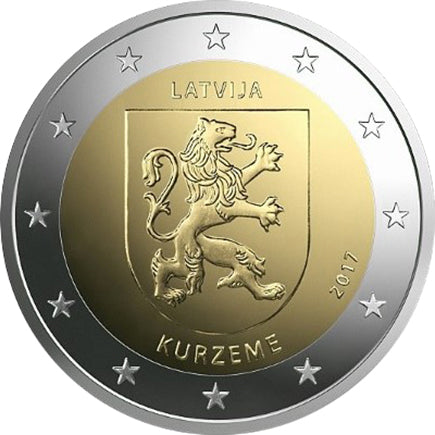 Lettország 2 € Kurzeme 2017