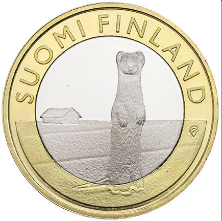 Finnország 5 eurós görény – Ostrobothnia 2015
