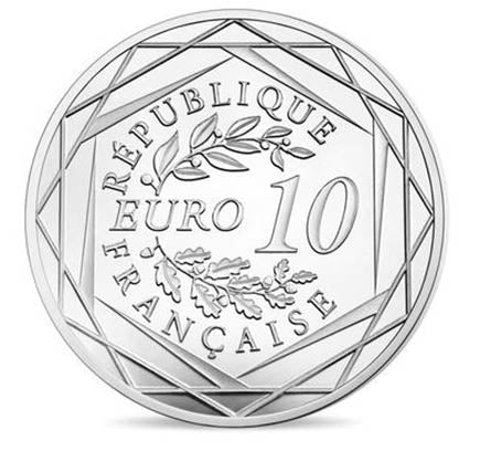 Franciaország 10 € Auguste Rodin 2017