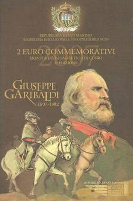 San Marino 2 € 2007 – Garibaldi