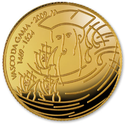 Portugália 1/4 € 2009 - Vasco da Gama